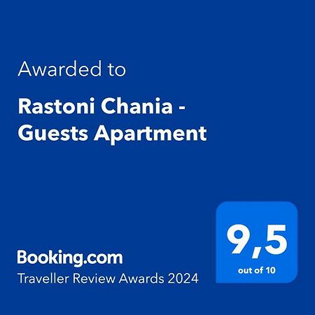 Rastoni Chania - Guests Apartment Exteriör bild
